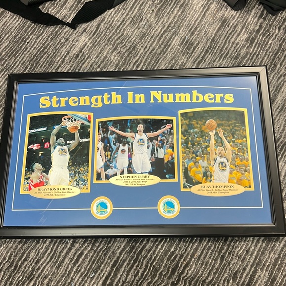 Warriors “STRENGTH IN NUMBERS” Poster - Picture 1 of 6